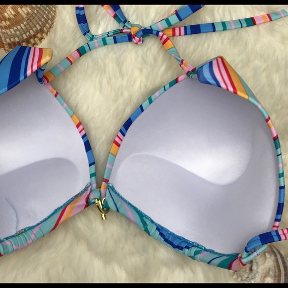 STRIPED STRING BIKINI multicolor - Picture 4 of 4